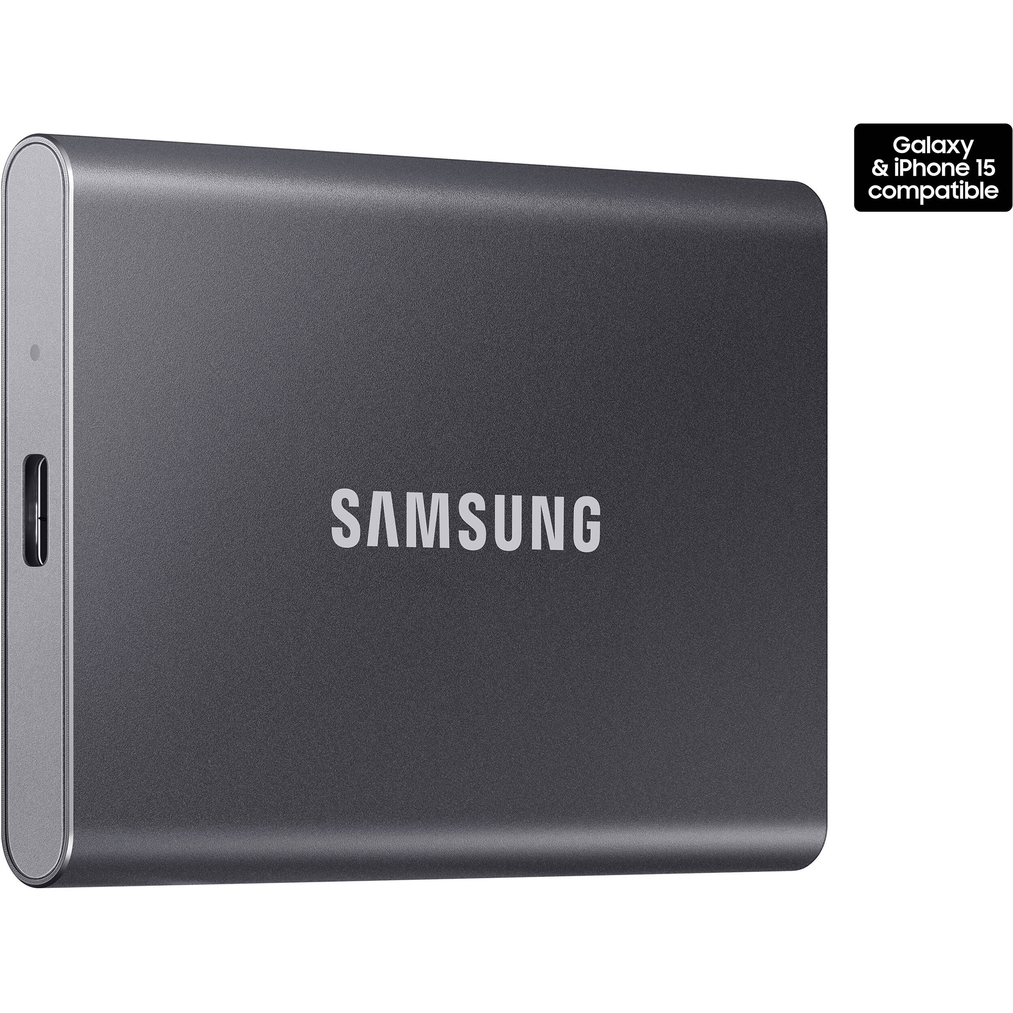 Samsung 1TB T7 Portable SSD (Titan Gray)