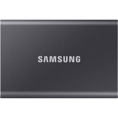 Samsung 1TB T7 Portable SSD (Titan Gray) - MU-PC1T0T/AM