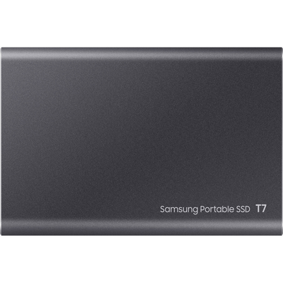Samsung 1TB T7 Portable SSD (Titan Gray) - MU-PC1T0T/AM