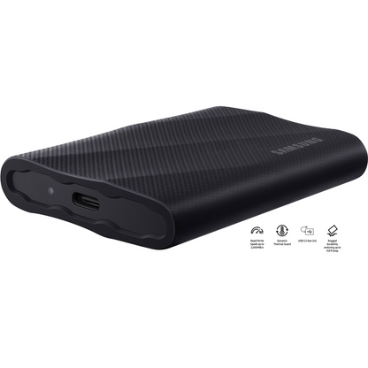 Samsung T9 Portable 4TB SSD USB 3.2 Gen2x2 USB-C (Black)