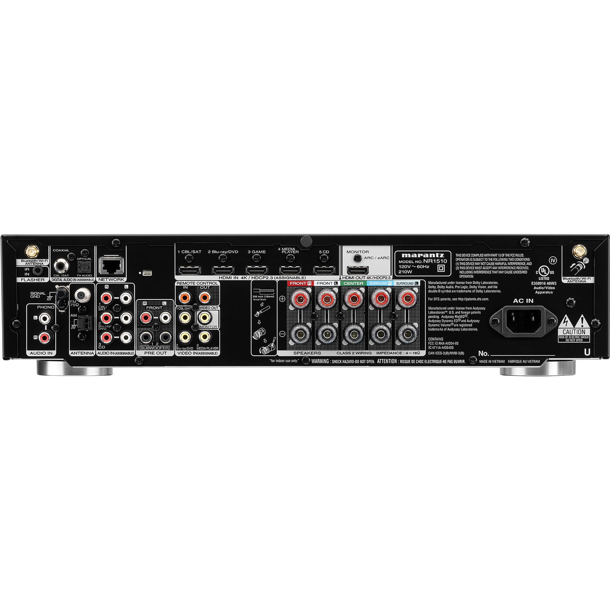 Marantz NR1510 5.2-Channel Network A/V Receiver