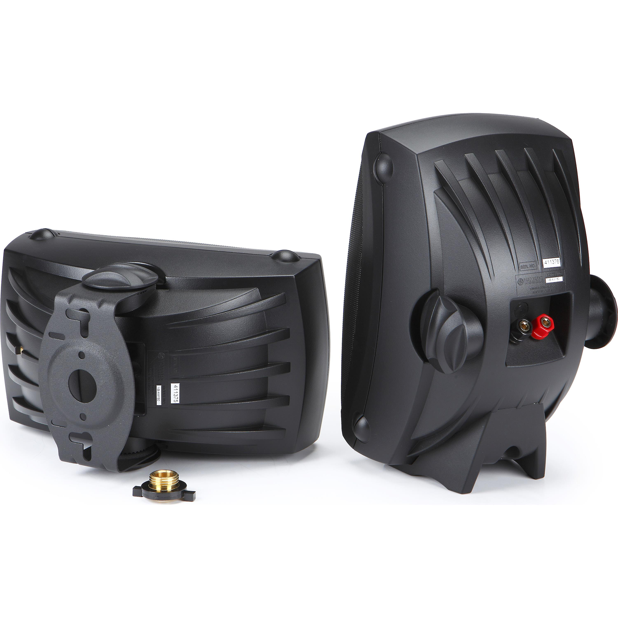 Yamaha NS-AW150 All-Weather Indoor/Outdoor Speakers (Black)