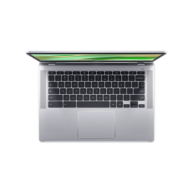 Acer Chromebook 314 CB314-4H Series CB314-4H-C29D 14" Chromebook - Full HD - 60 Hz - Intel N-Series N100 - 4 GB - 128 GB Flash Memory - English (US) Keyboard - Silver