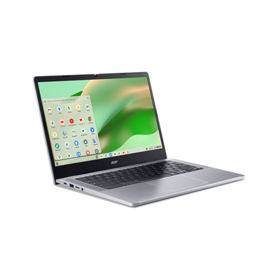 Acer Chromebook 314 CB314-4H Series CB314-4H-C29D 14" Chromebook - Full HD - 60 Hz - Intel N-Series N100 - 4 GB - 128 GB Flash Memory - English (US) Keyboard - Silver