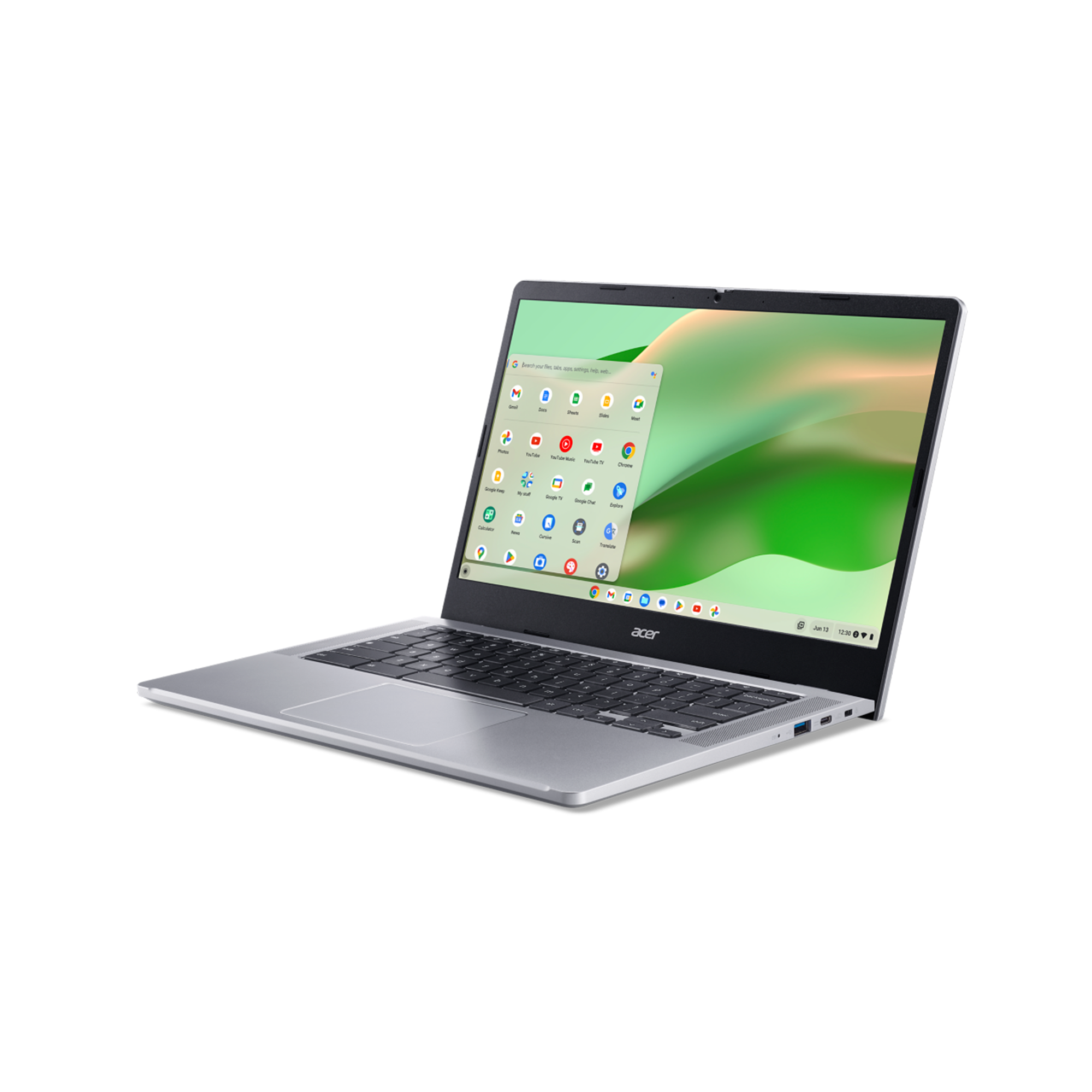 Acer Chromebook 314 CB314-4H Series CB314-4H-C29D 14" Chromebook - Full HD - 60 Hz - Intel N-Series N100 - 4 GB - 128 GB Flash Memory - English (US) Keyboard - Silver