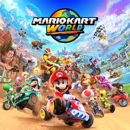 Nintendo Switch 2 Console + Mario Kart World Bundle (Digital Download Code)