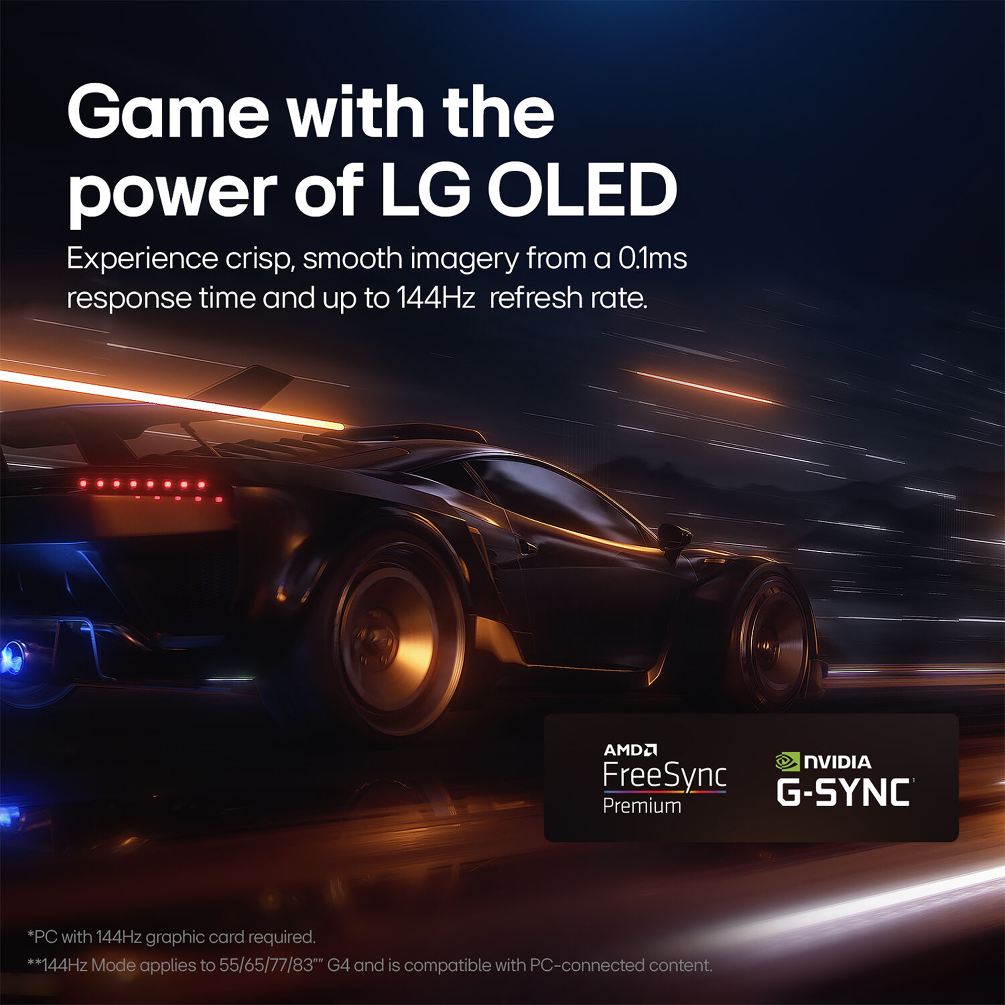 LG 65" OLED Evo C4 Series 4K HDR Smart TV with webOS