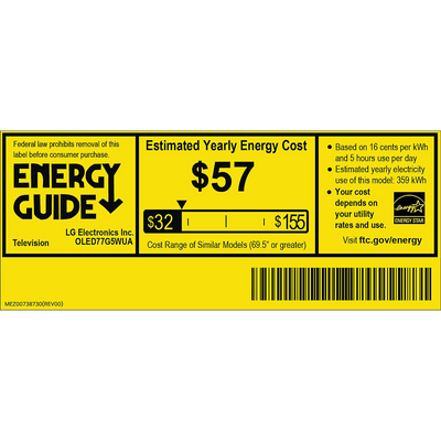 LG OLED evo AI G5 4K 77-Inch Smart TV with Supplied Wall Mount - OLED77G5WUA