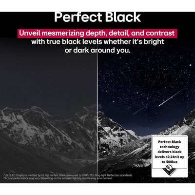 LG OLED evo AI G5 4K 77-Inch Smart TV with Supplied Wall Mount - OLED77G5WUA