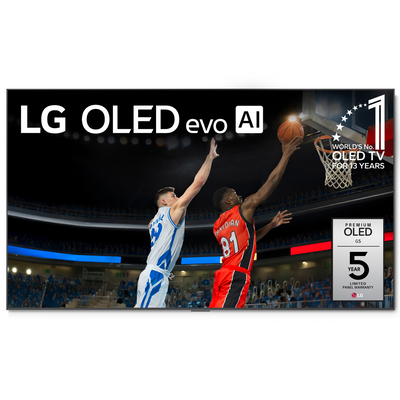 LG OLED evo AI G5 4K 77-Inch Smart TV with Supplied Wall Mount - OLED77G5WUA