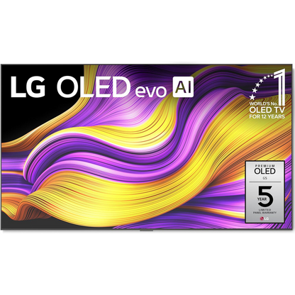 LG OLED evo AI G5 4K 83-Inch Smart TV with Supplied Wall Mount - OLED83G5WUA