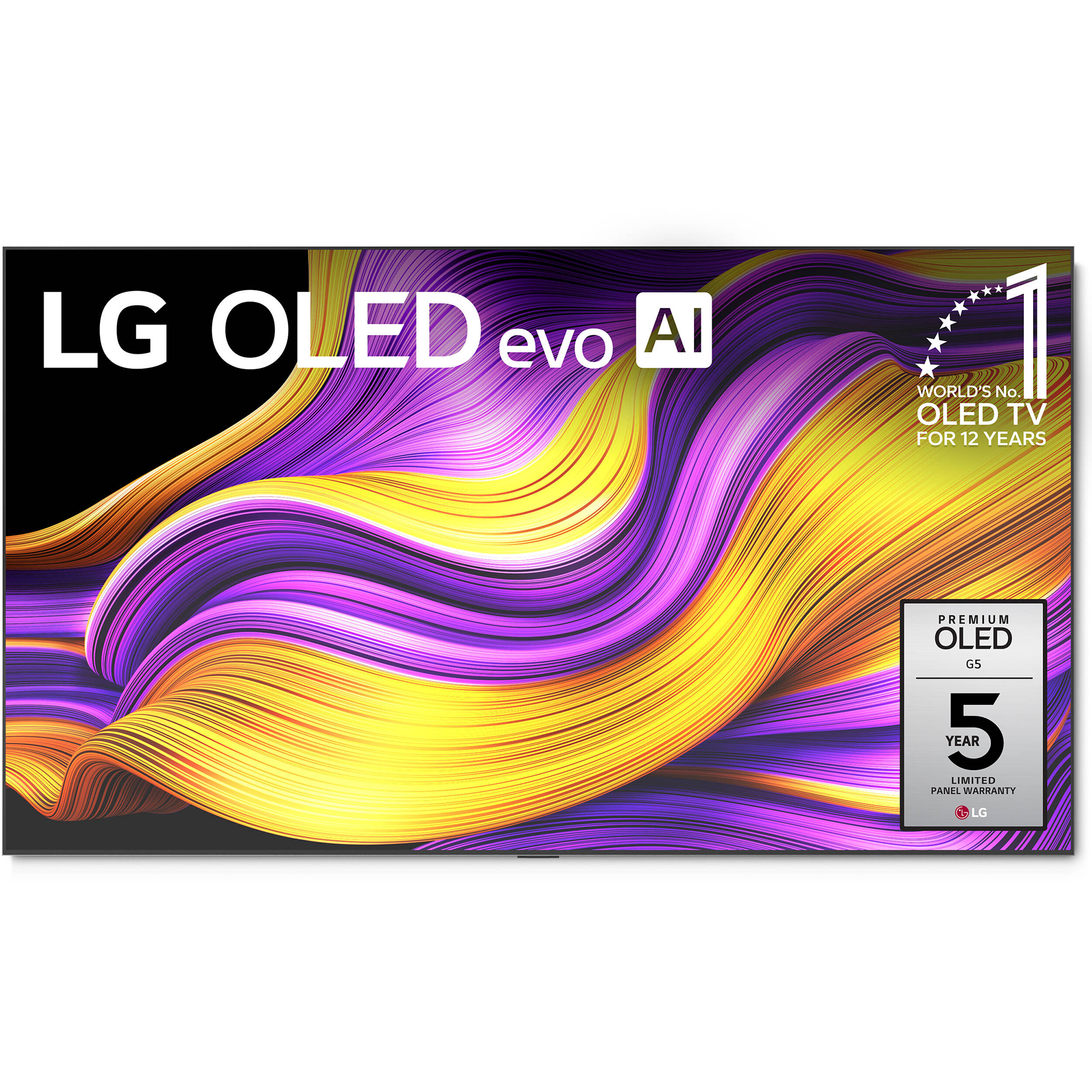LG OLED evo AI G5 4K 97-Inch Smart TV with Supplied Wall Mount - OLED97G5WUA