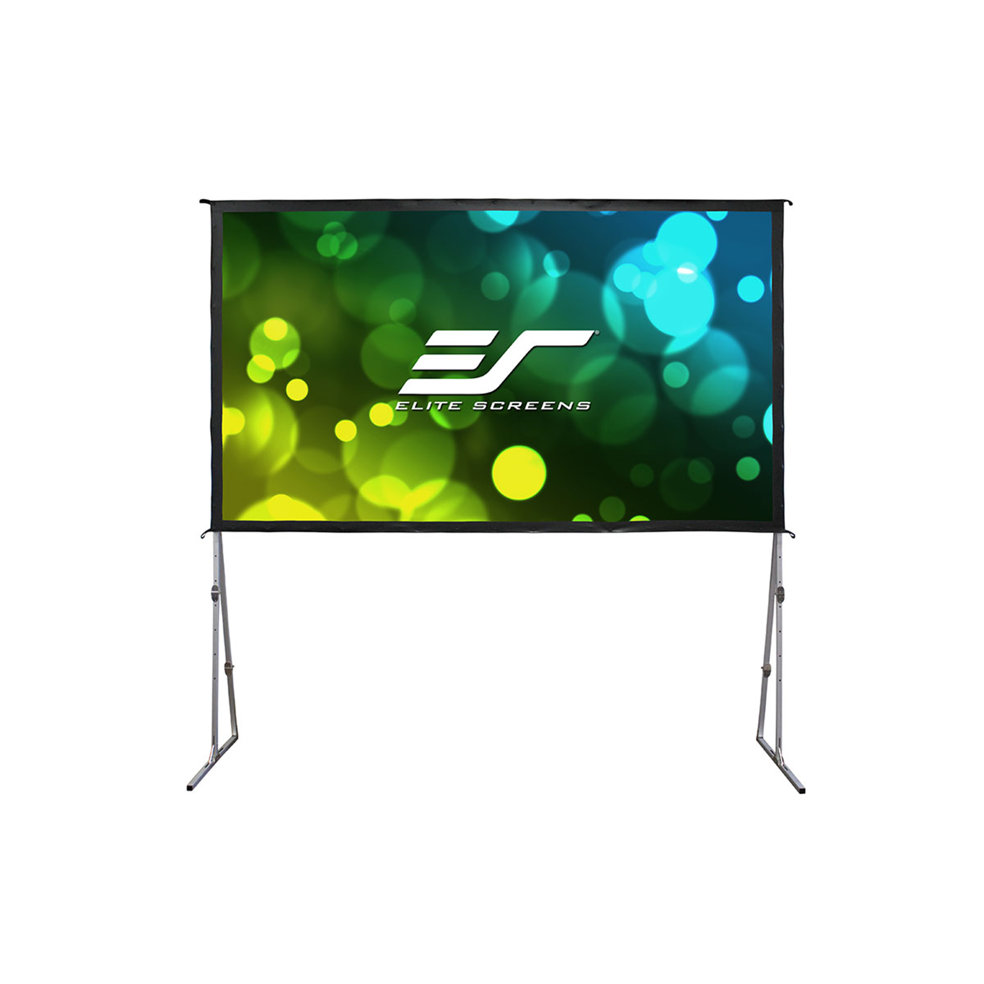 Elite Screens Yard Master Plus Series OMS145H2PLUS 145" Portable Indoor/Outdoor Folding Frame Projection Screen