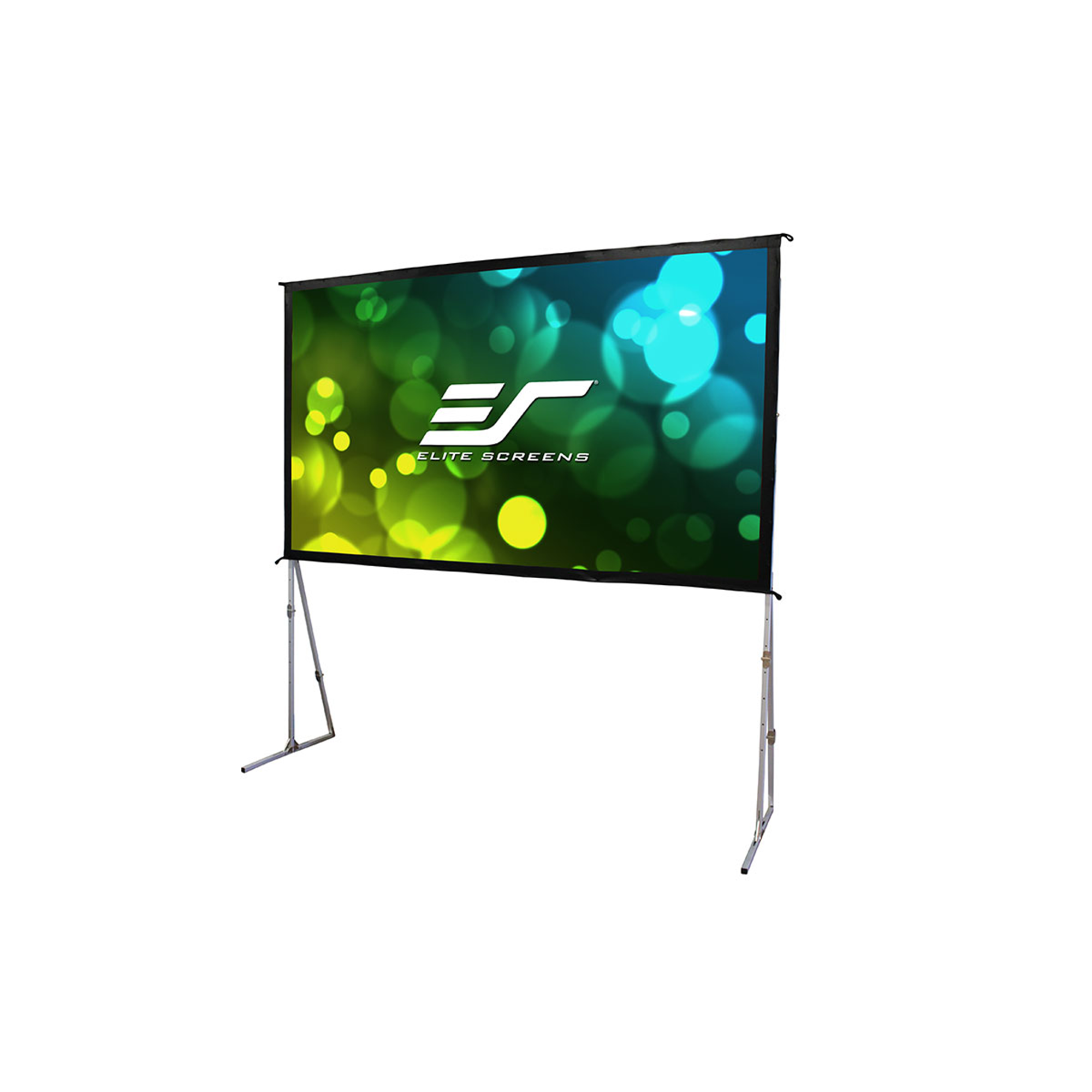 Elite Screens Yard Master Plus Series OMS145H2PLUS 145" Portable Indoor/Outdoor Folding Frame Projection Screen