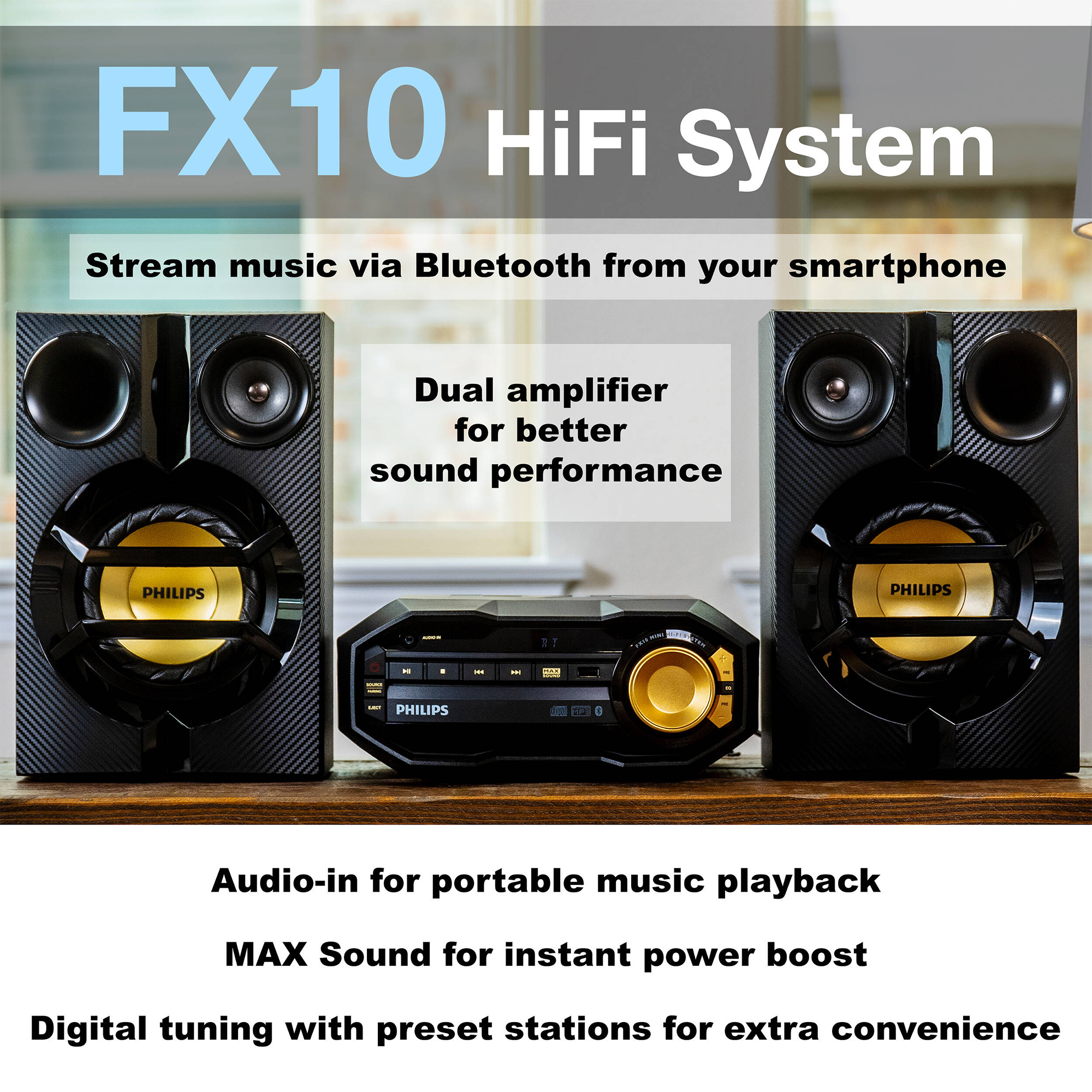Philips FX10 Mini Hi-Fi System