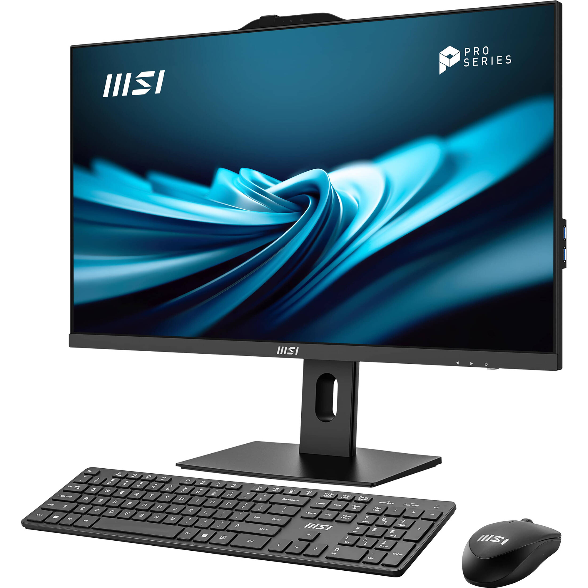 MSI PRO AP272P 14M-600US 27" Full HD 100Hz All-In-One Desktop Computer -  Intel Core i7-14700 2.1GHz - 32GB RAM - 1TB SSD - Windows 11 Pro - Black