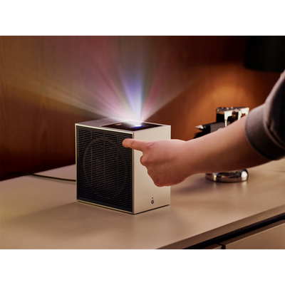 LG CineBeam S 500-Lumen UHD 4K Ultra-Short-Throw Triple Laser DLP Smart Projector