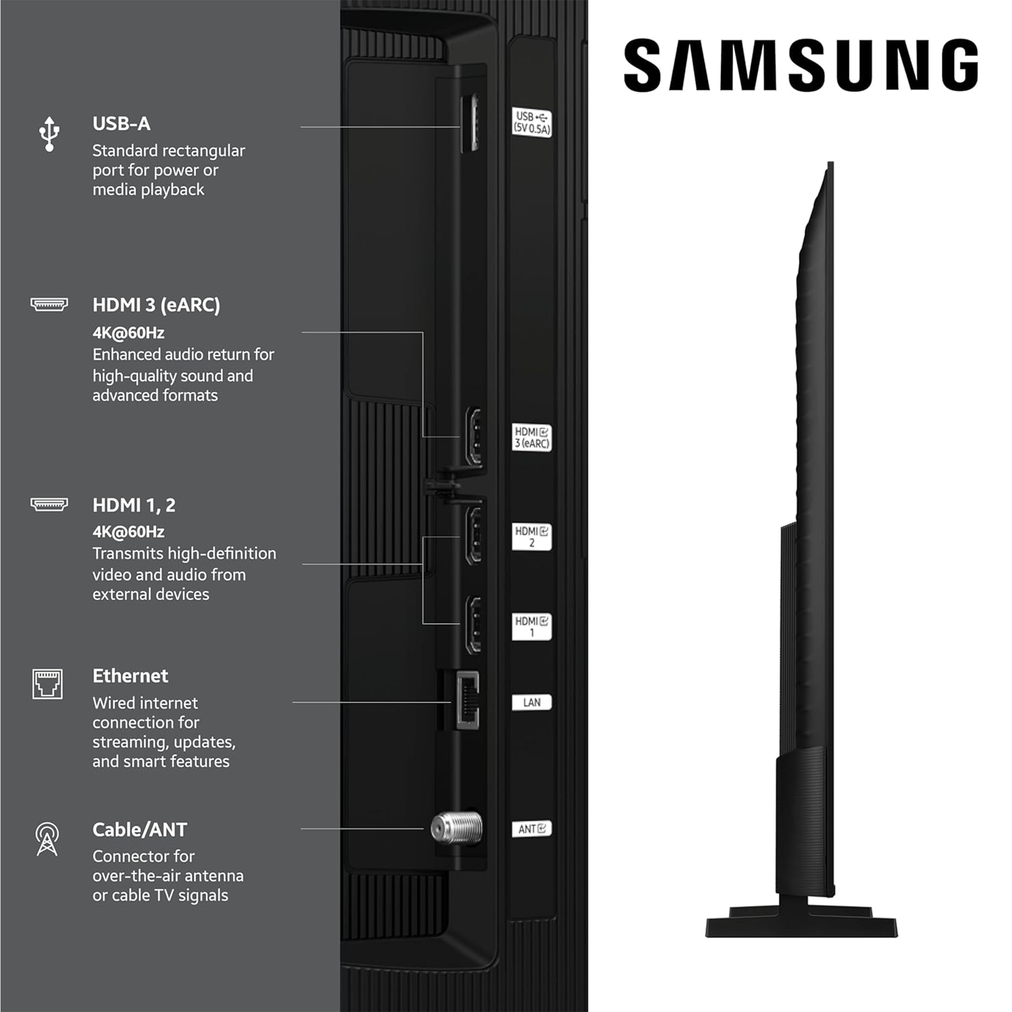 Samsung 85" QLED Q7F 4K Samsung Vision AI Smart TV (2025)