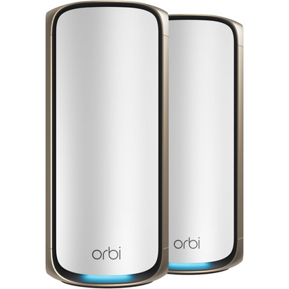 Netgear Orbi 970 BE27000 Wireless Quad-Band 2-Piece Mesh Wi-Fi System (White)