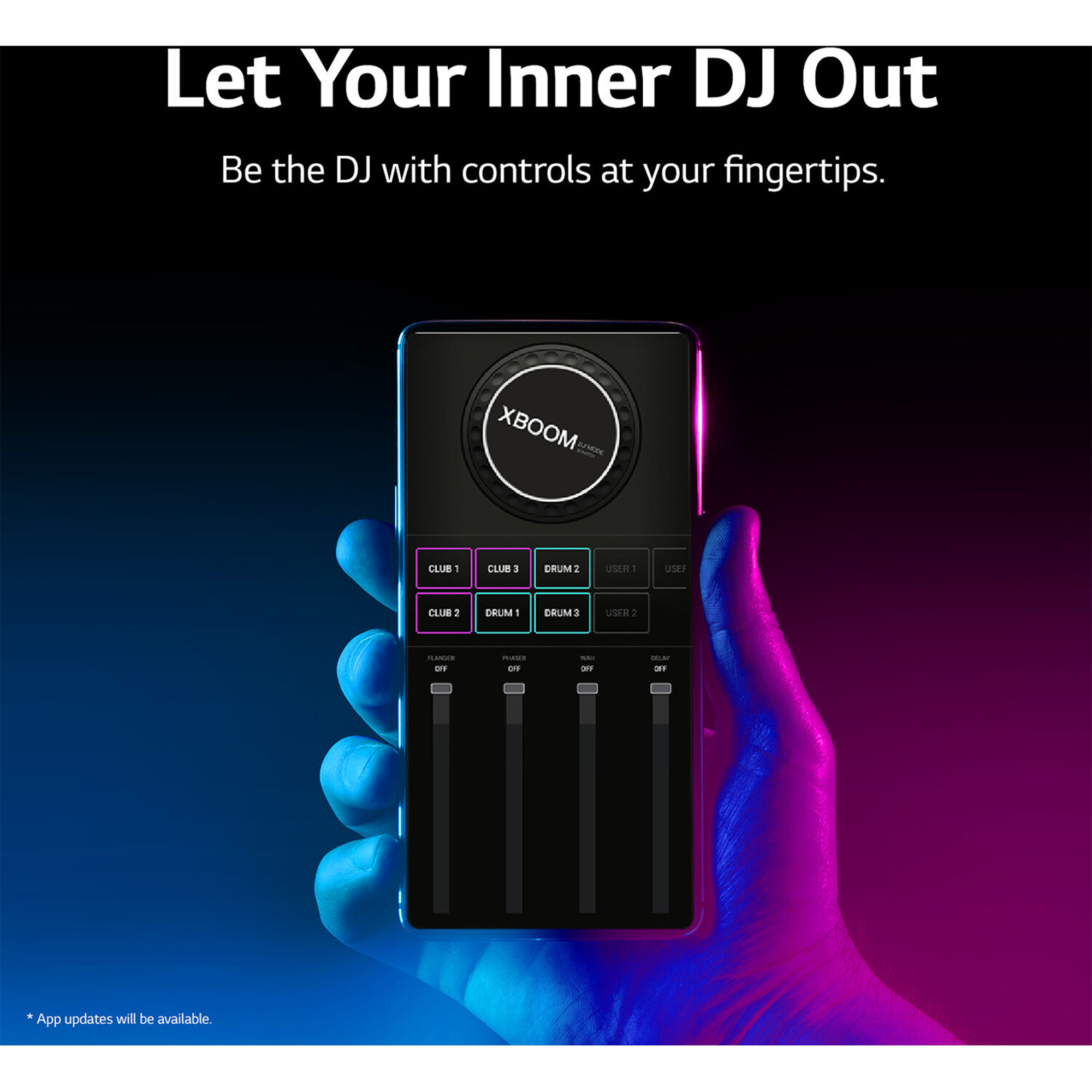 LG RNC5 XBOOM Party  Speaker with 8 Inch Woofer and Super Bass Boost