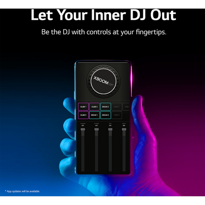 LG RNC5 XBOOM Party  Speaker with 8 Inch Woofer and Super Bass Boost