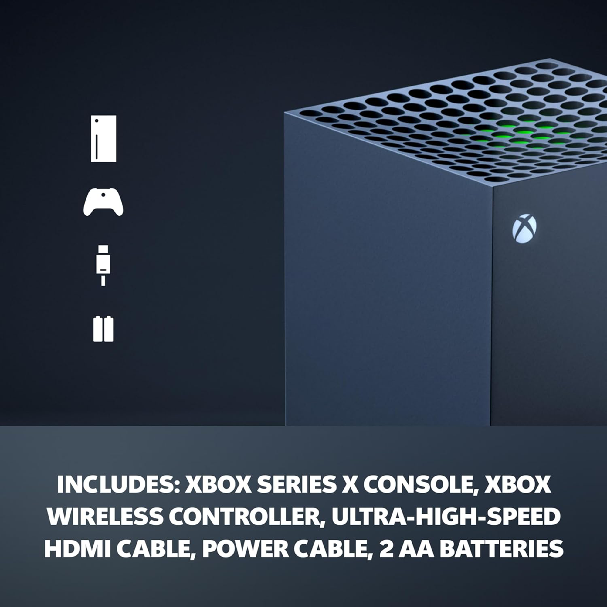Microsoft Xbox Series X Gaming Console - 1 TB Disc Drive Edition - 4K Gaming - 120FPS - Carbon Black