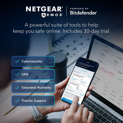 Netgear Nighthawk RS500 BE12000 Wireless Tri-Band Multi-Gig Router