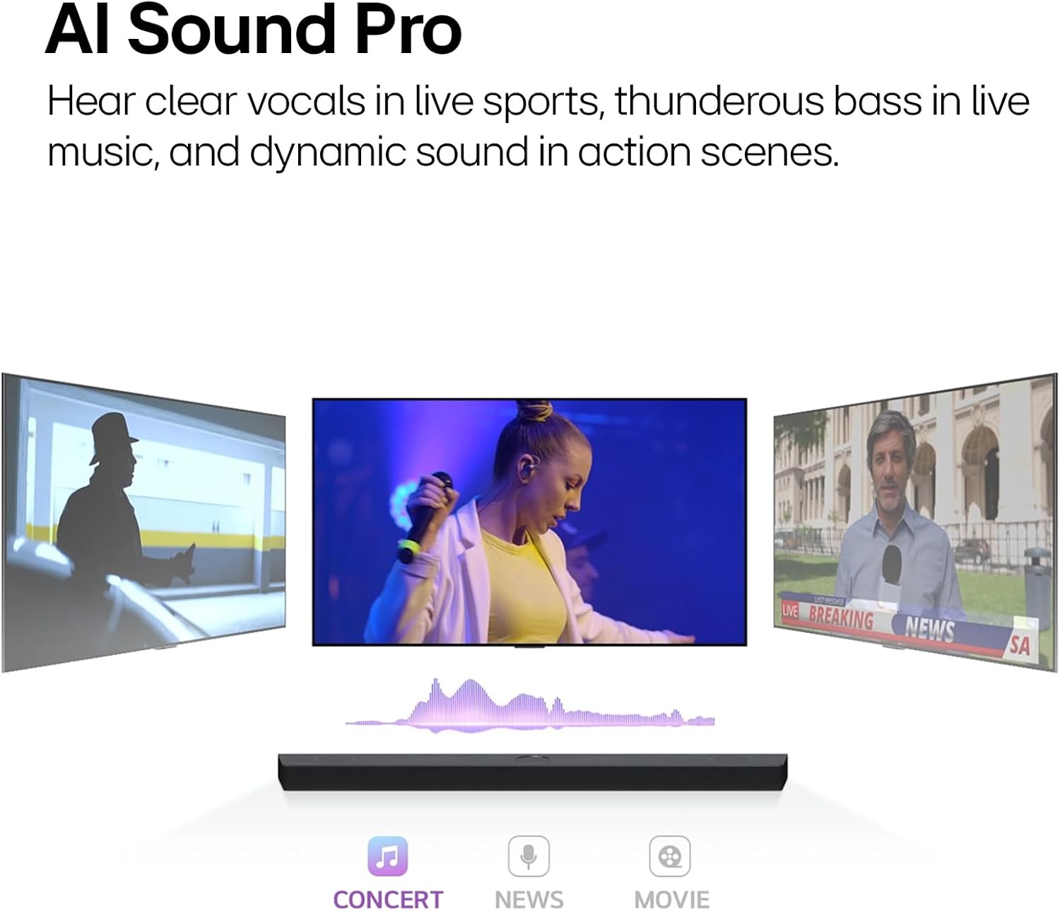 LG S95TR 9.1.5-Channel Dolby Atmos Soundbar System with Wireless Rear Speakers and WOW Orchestra