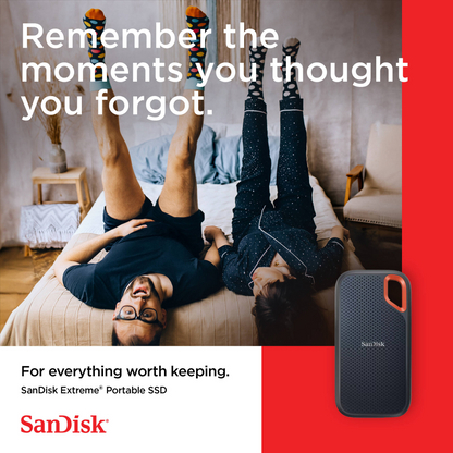 SanDisk 8TB Extreme USB 3.2 Gen 2 Portable SSD