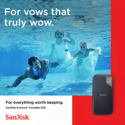 SANDISK Extreme Pro Portable 4TB External USB-C NVMe SSD - Black
