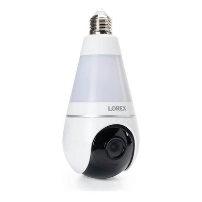 Lorex SL300-AA 4MP Wi-Fi Smart Lightbulb Camera with Night Vision