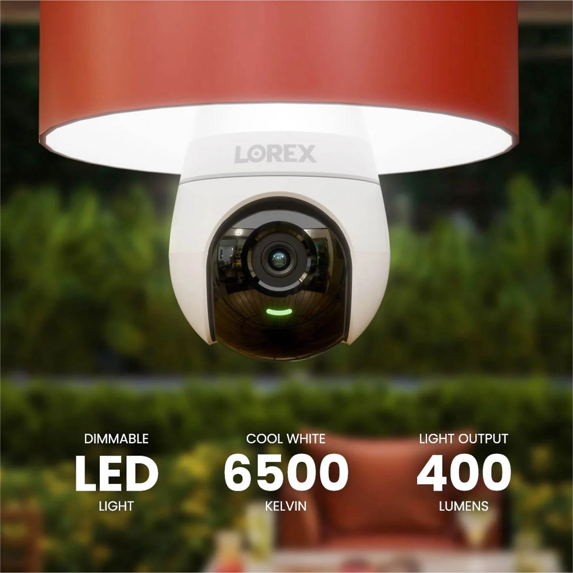 Lorex SL300-AA 4MP Wi-Fi Smart Lightbulb Camera with Night Vision