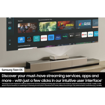 Samsung The Premiere LPU9D 3450-Lumen UHD 4K Ultra Short-Throw Laser Smart Home Theater Projector