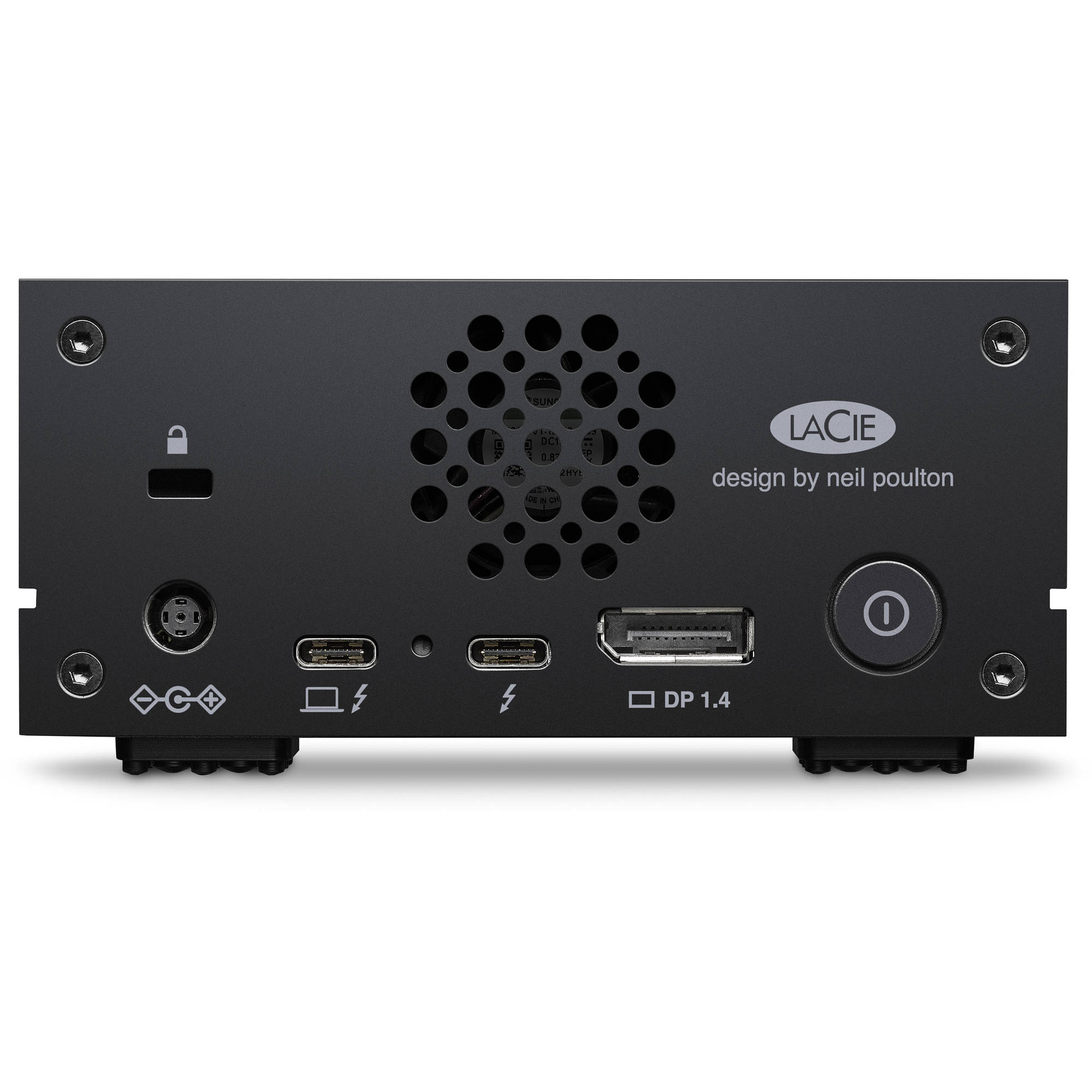 LaCie 2TB 1big Dock SSD Pro Thunderbolt 3 - Black