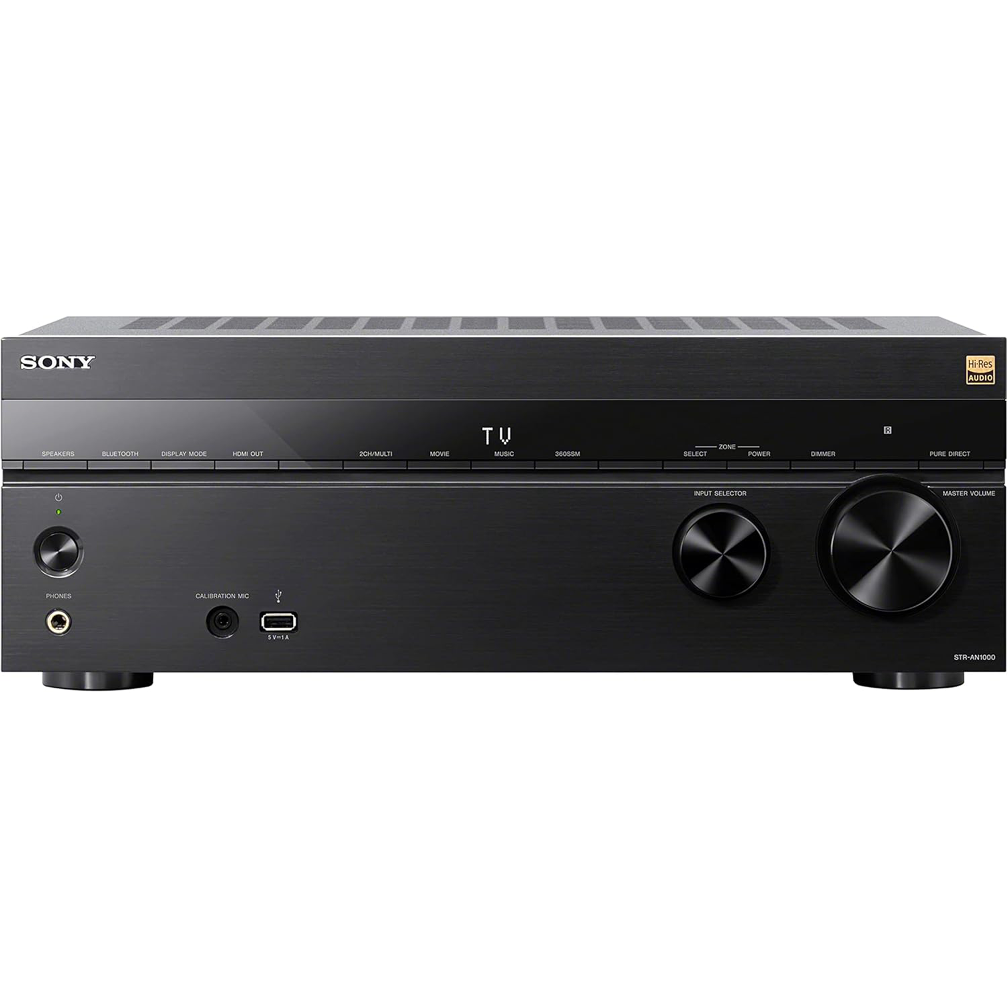 Sony STR-AN1000 7.2-channel home theater receiver with Dolby Atmos® Bluetooth® Apple AirPlay® 2 and Chromecast built-in