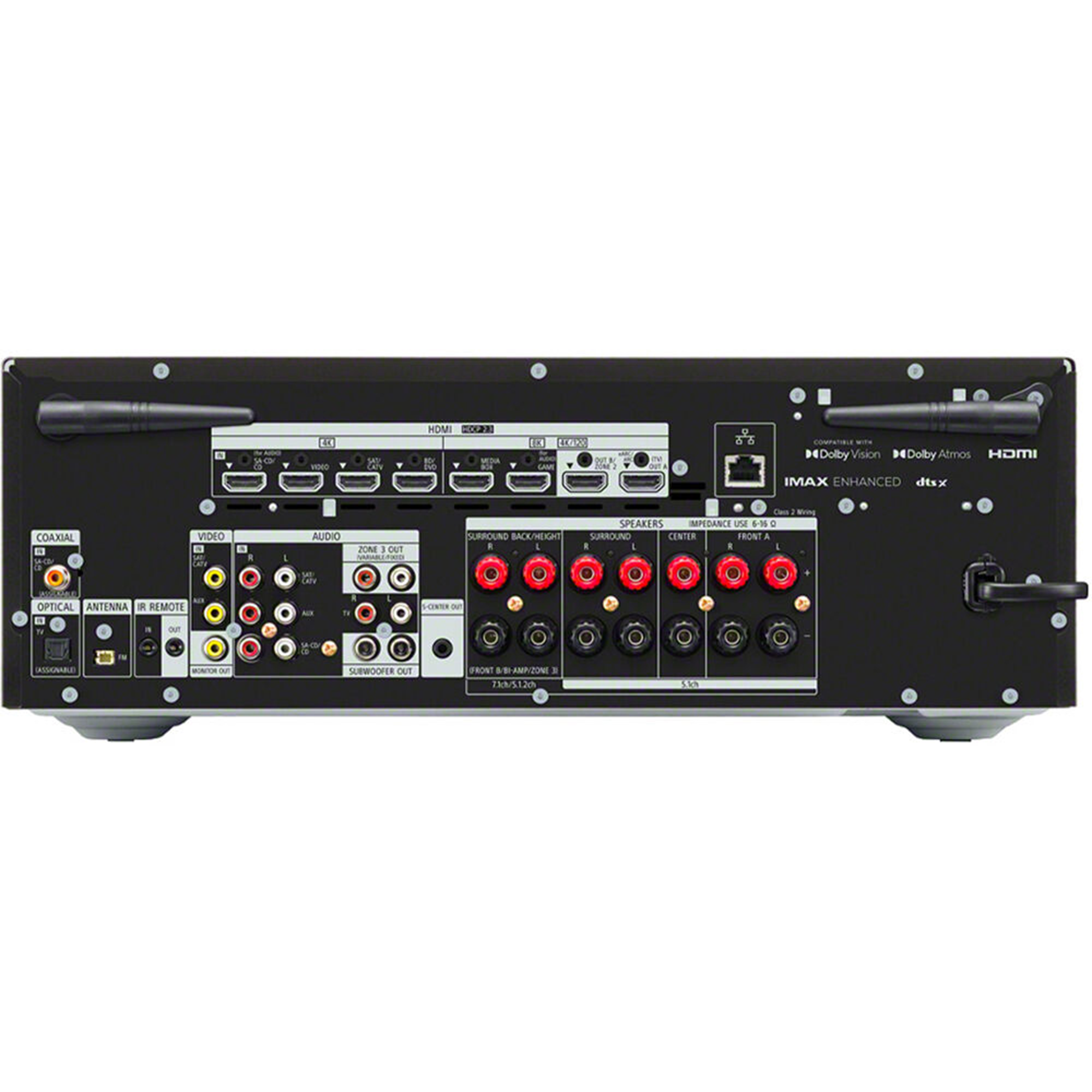 Sony STR-AN1000 7.2-channel home theater receiver with Dolby Atmos® Bluetooth® Apple AirPlay® 2 and Chromecast built-in
