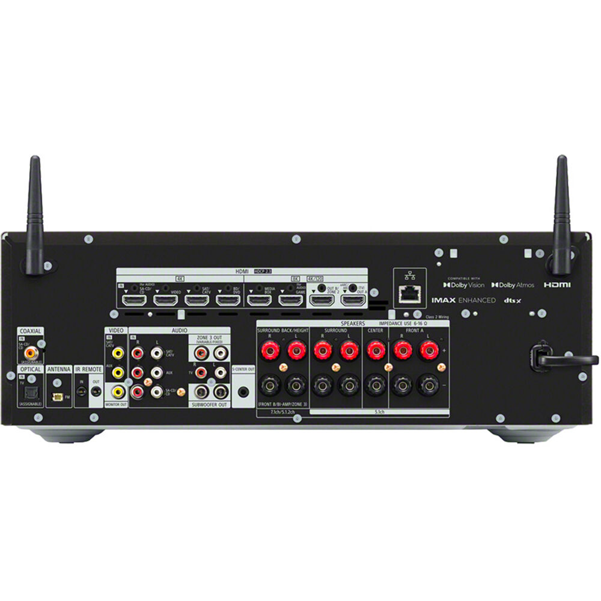 Sony STR-AN1000 7.2-channel home theater receiver with Dolby Atmos® Bluetooth® Apple AirPlay® 2 and Chromecast built-in