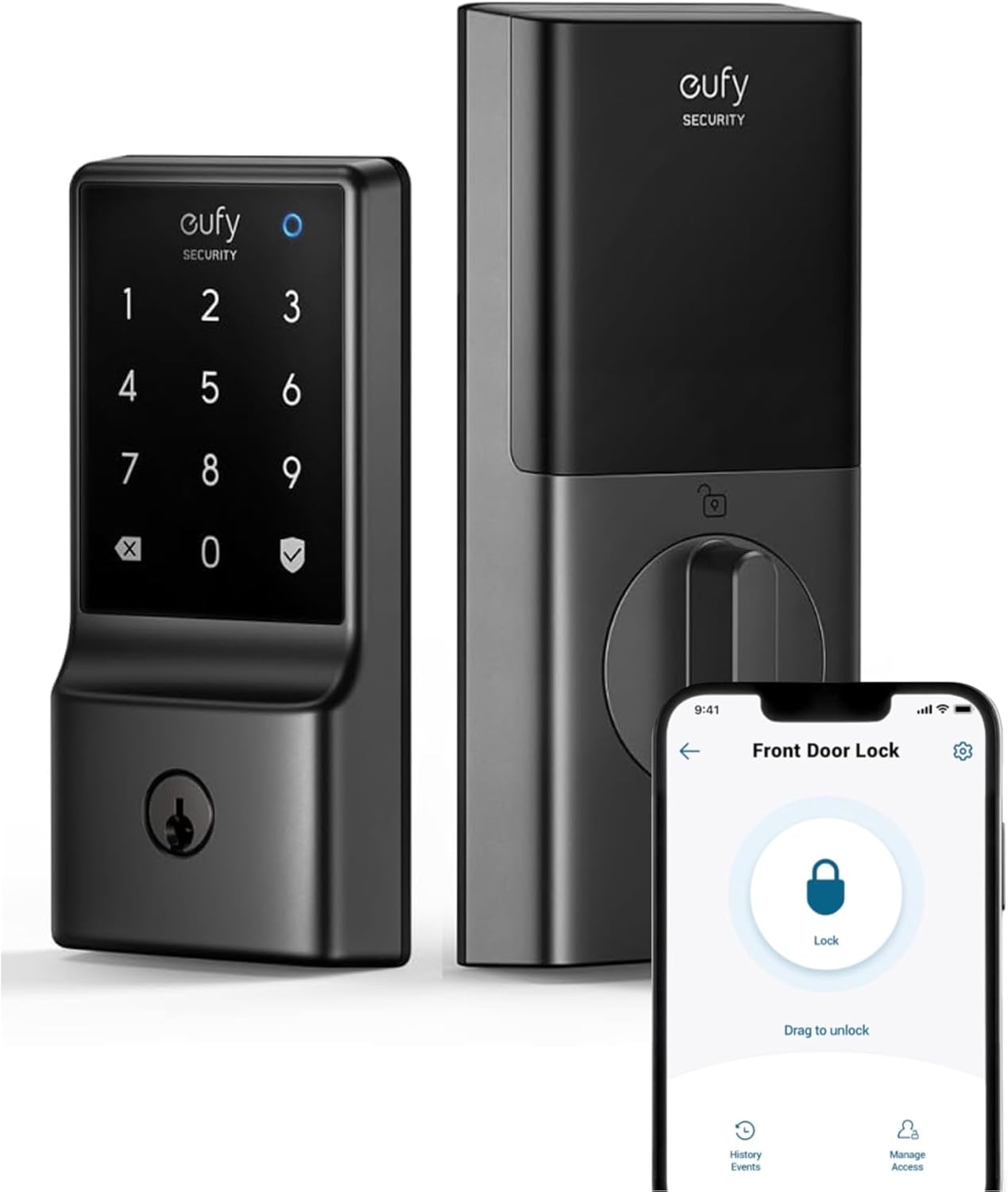 eufy Security C210 Smart Lock (Black)