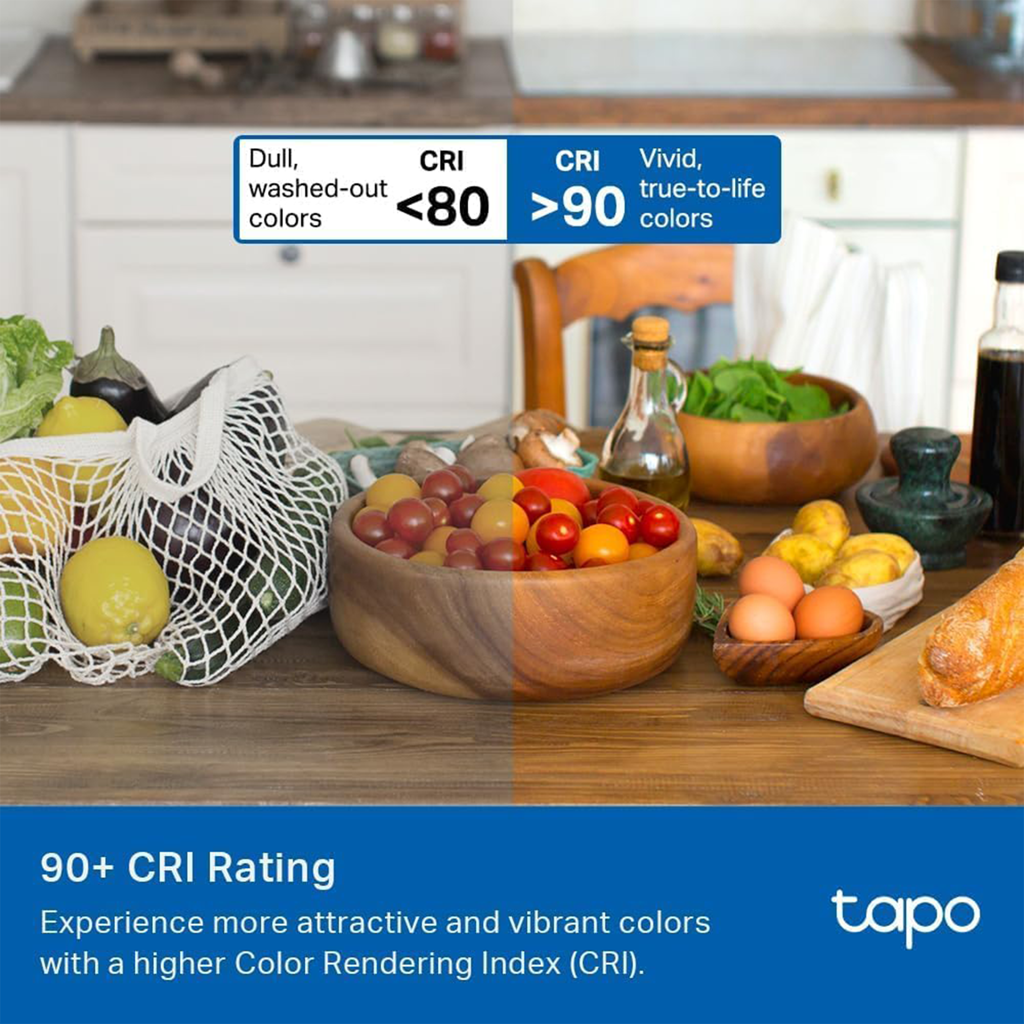 TP‑Link Tapo L535E Smart Wi‑Fi Light Bulb – A19 E26 (Matter-Certified)