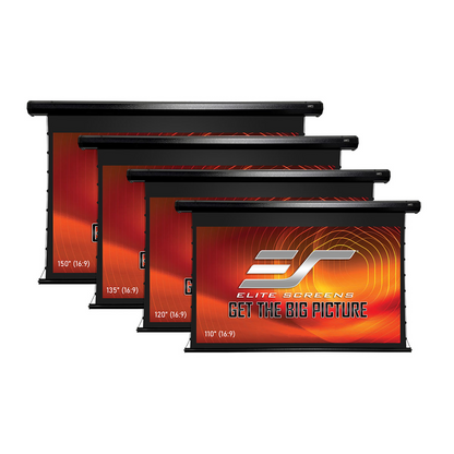 Elite Screens CineTension 3 WraithVeil TE120HR3-DUAL 120" Electric Projection Screen