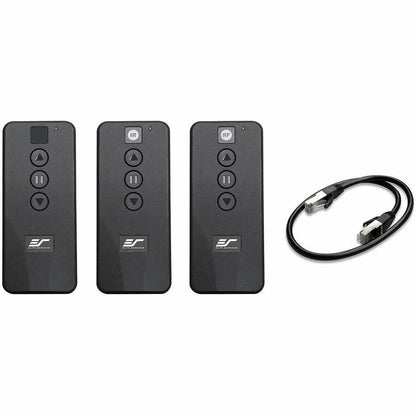 Elite Screens CineTension 3 WraithVeil TE150HR3-DUAL 150" Electric Projection Screen