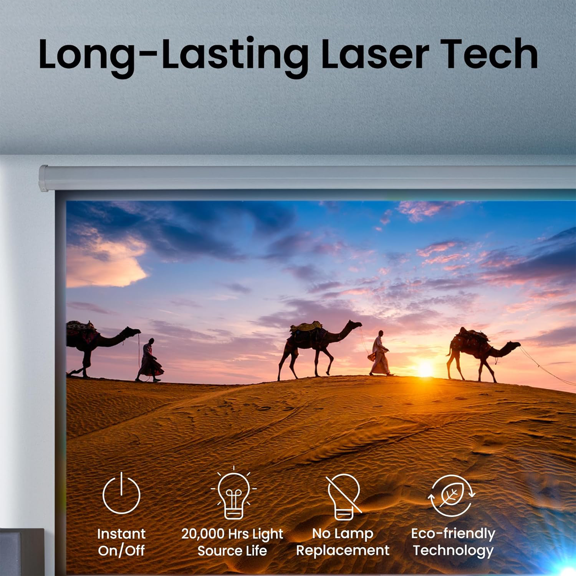 BenQ TK710 3200-Lumen XPR UHD 4K Laser DLP Gaming Projector