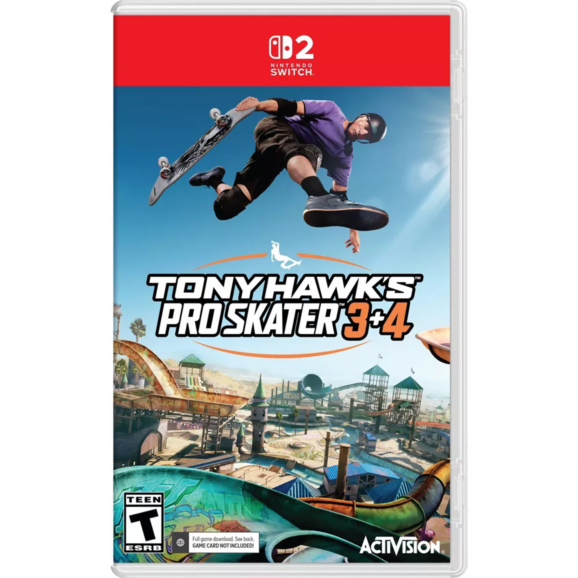Tony Hawk's Pro Skater 3+4 - Nintendo Switch 2 (Code in Box)