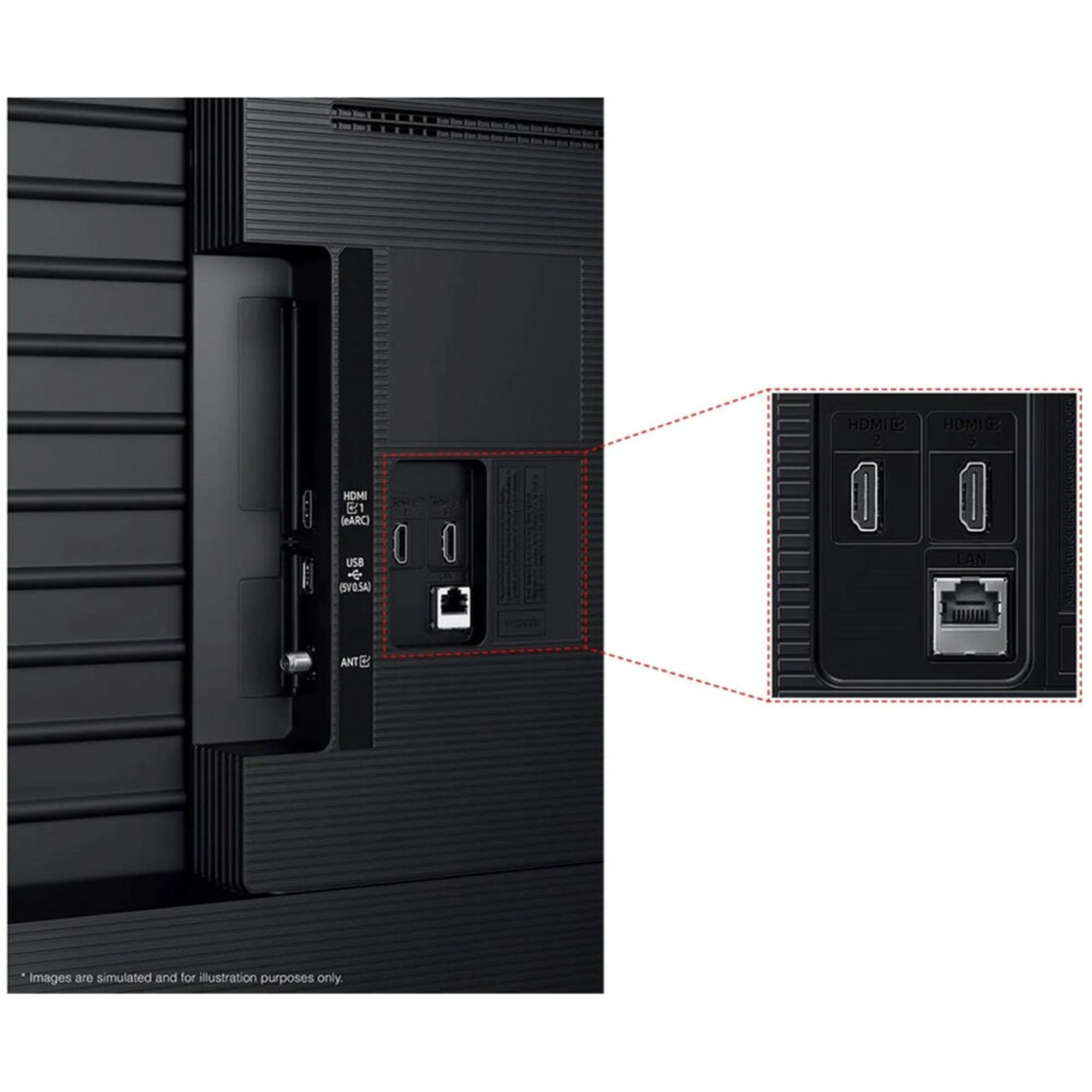 Samsung U8000F 55" 4K HDR Smart LED TV - UN55U8000FFXZA