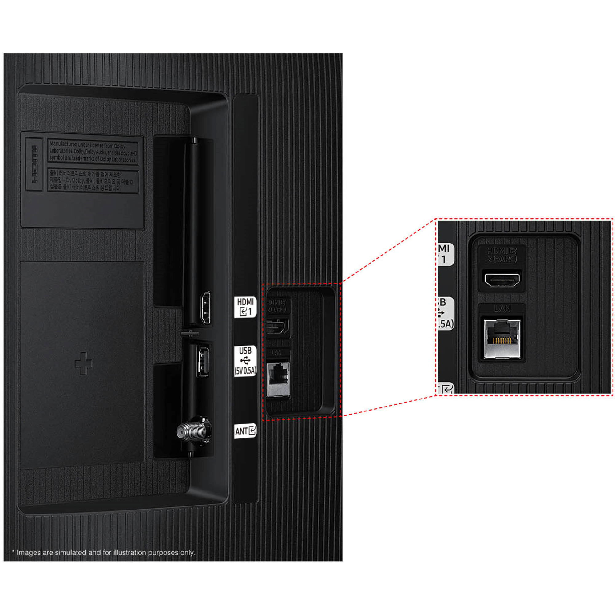 Samsung U8000F 65" 4K HDR Smart LED TV - UN65U8000FFXZA