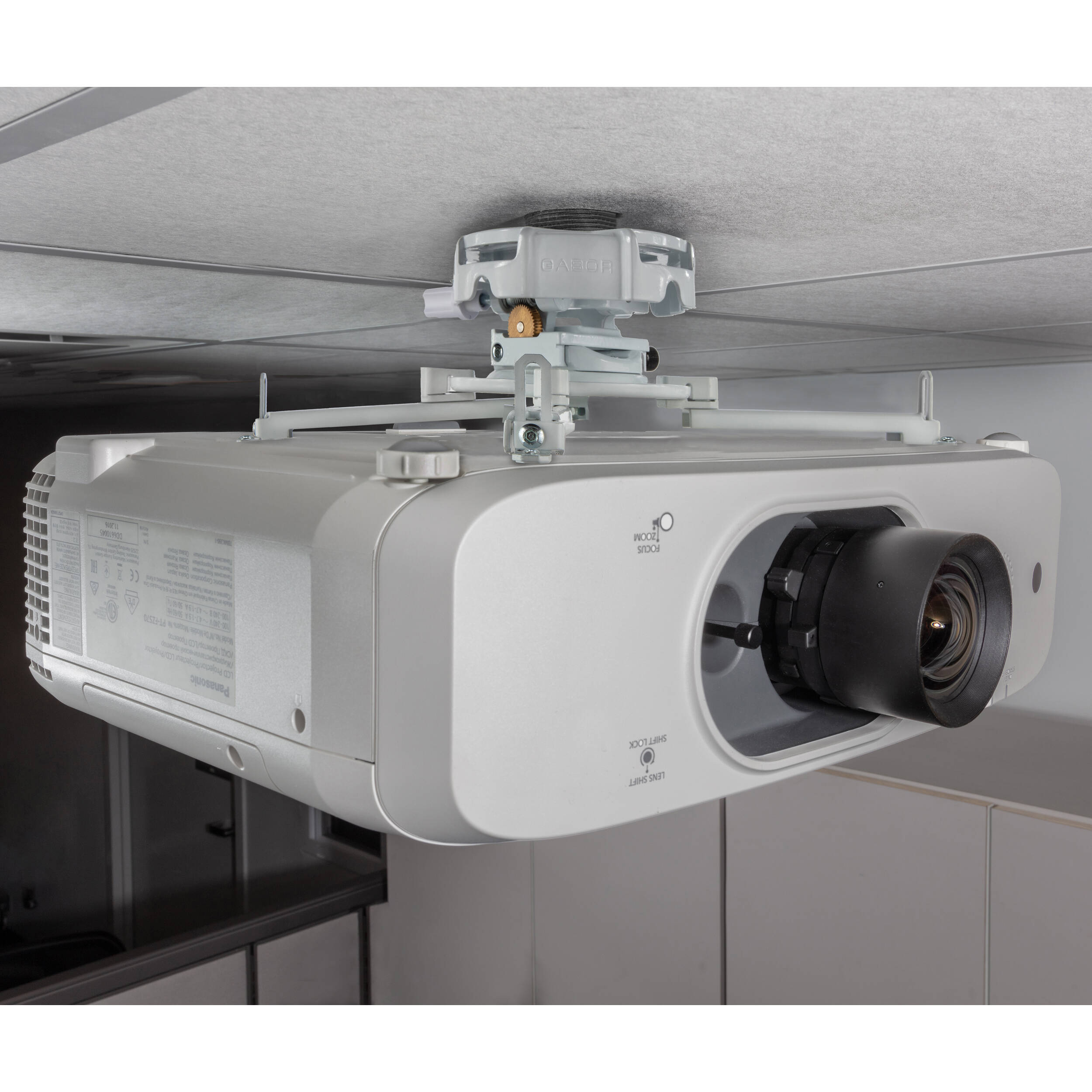 Gabor UPMP-1000W AccuGear Universal Projector Ceiling Mount (White)