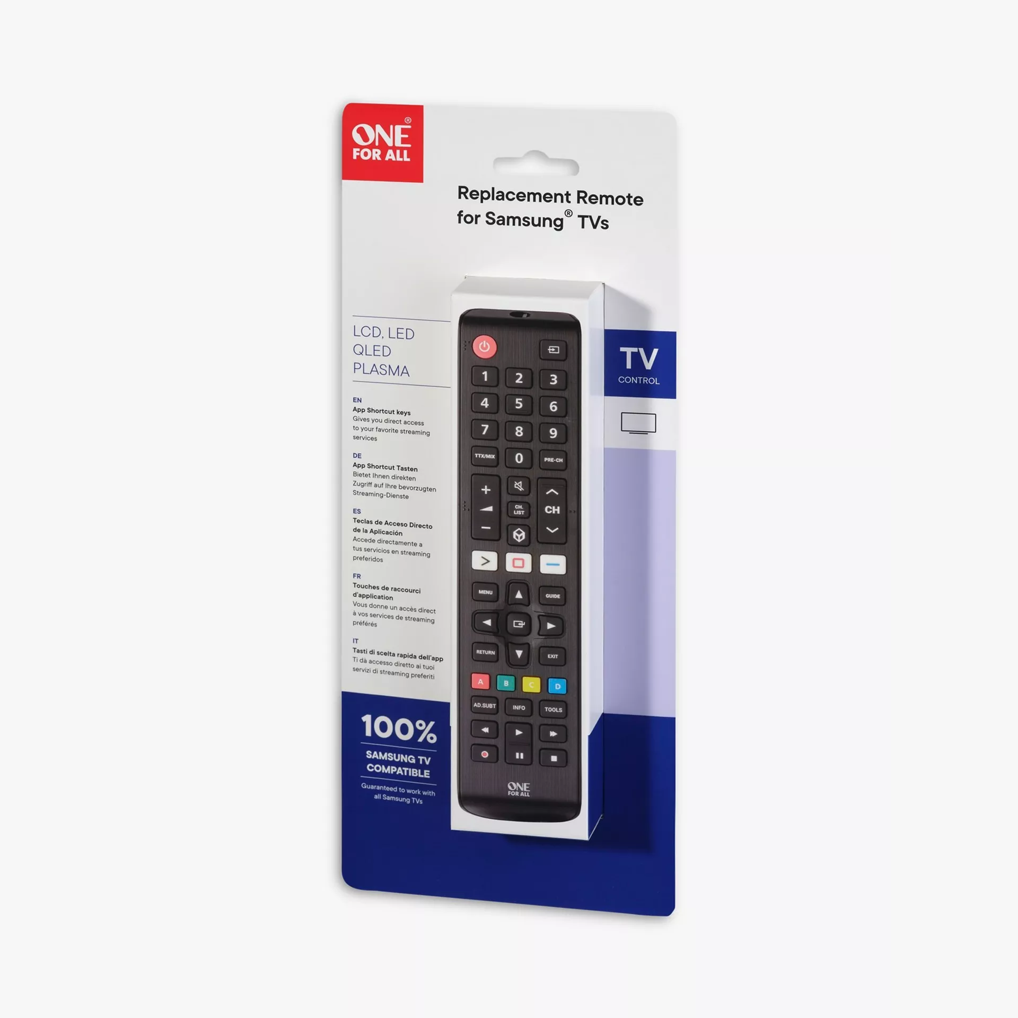 One For All URC 4810 Samsung TV Replacement Remote