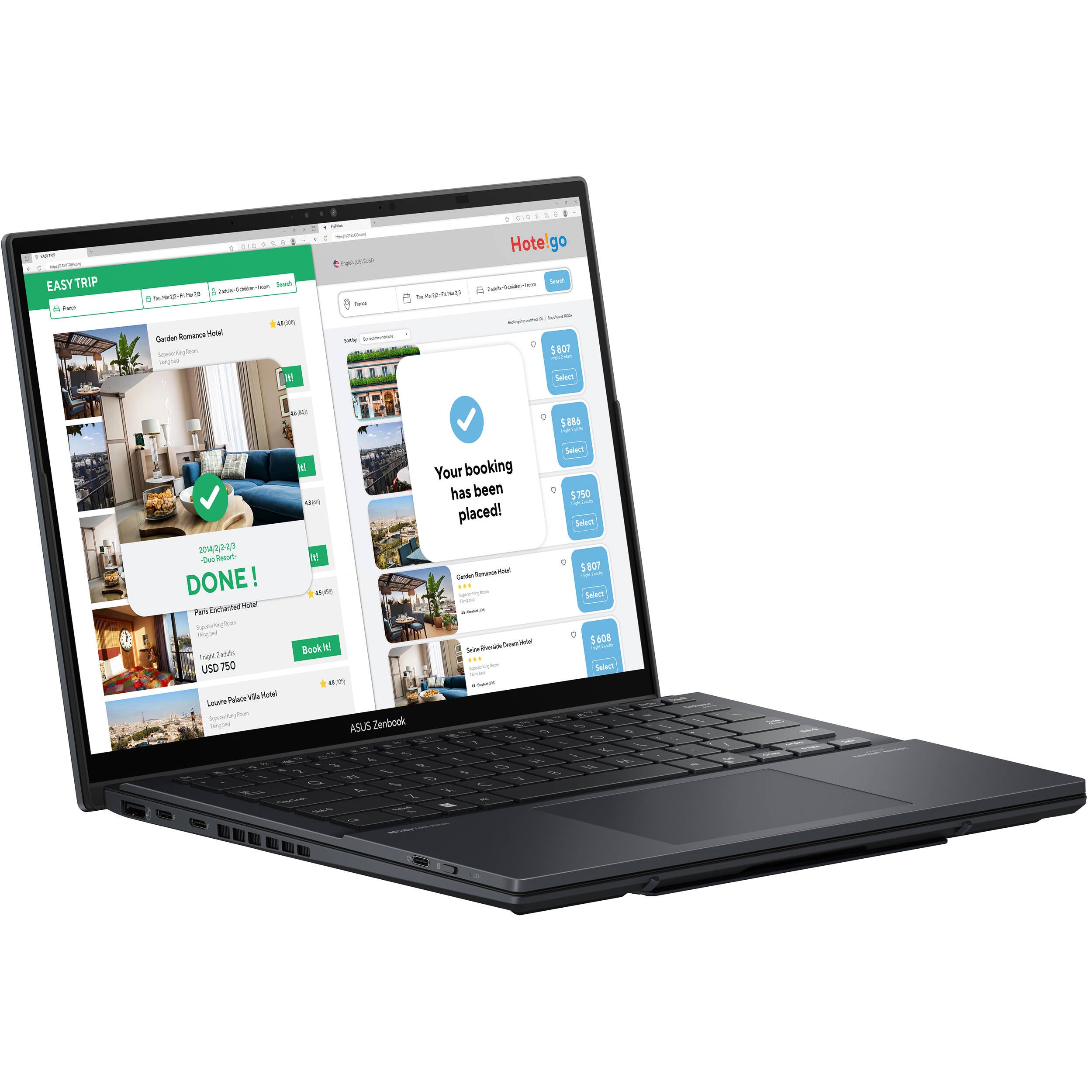 ASUS Zenbook Duo UX8406CA-PS99T 2 in 1 Notebook (Inkwell Gray)