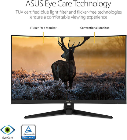 ASUS TUF VG328H1B 31.5" 165 Hz Curved Gaming LCD Monitor