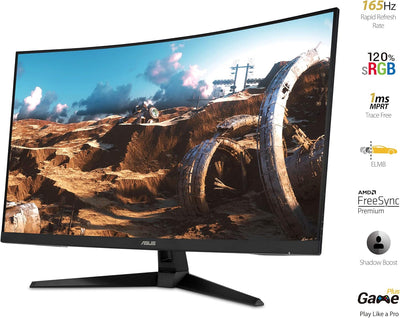 ASUS TUF VG328H1B 31.5" 165 Hz Curved Gaming LCD Monitor